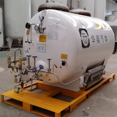 Paslanmaz Çelik Mikro Dökme Tanklar Sıvı Kriyojenik 3000l 5000l