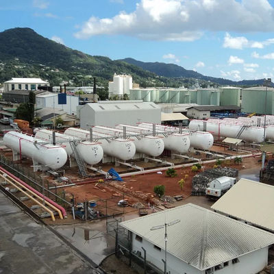 Karbon Çelik LPG Gaz Depolama Tankı 100cbm Kapasite