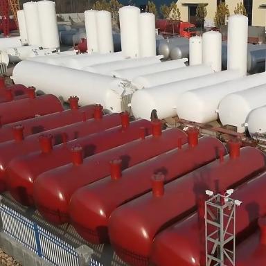 Kriyojenik Depolama Tankı 5-200m3 Oksijen Azot Argon Kapasitesi