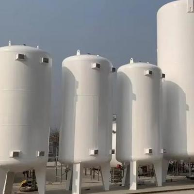 50m3 8bar ASME Paslanmaz Çelik Kriyojenik Depolama Tankı