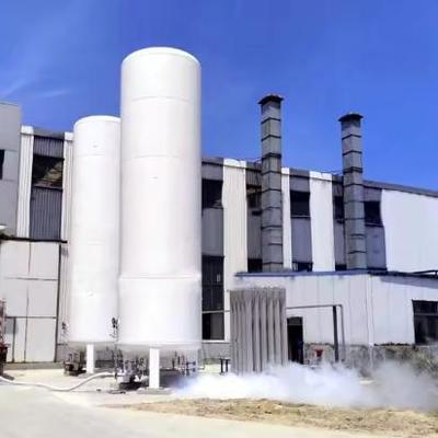 ASME 20 Ft LNG Tankı 200 M3 Paslanmaz Çelik Depolama 1,6 MPa