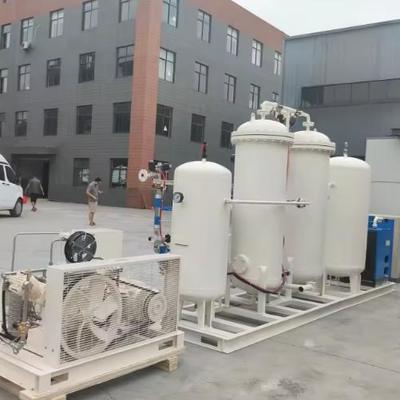 Tıbbi oksijen tedarik için PLC kontrol sistemi ve paslanmaz çelik yapısıyla hastane özel PSA oksijen jeneratörü
