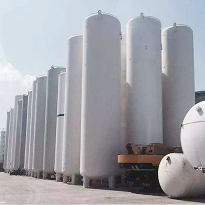 0.8MPa 25m3 Kriyojenik Depolama Tankı 2.16MPa Büyük Sıvı Azot Isı Yalıtımı