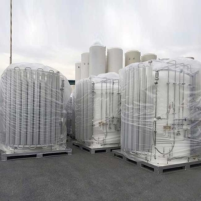 1-5m3 Microbulk Tank Sıvı O2 Kriyojenik Paslanmaz Çelik