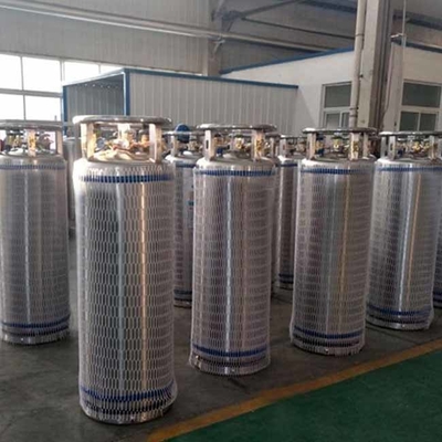 180L Kriyojenik Dewar Silindir 600 Litre, 210l CO2 Dewar Tankı