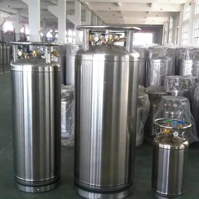 100L 232L Kriyojenik Dewar Silindir, 195L Argon Dewar Tankı