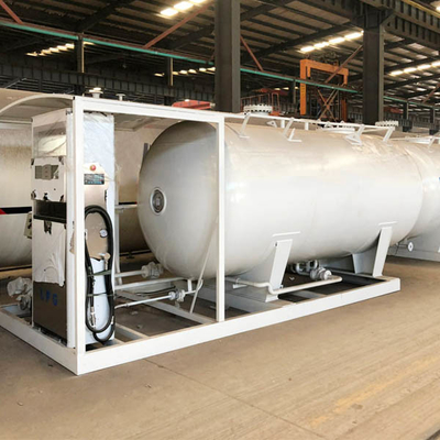 Q345R 10 Ton LP Gaz Dolum İstasyonları, 1.77Mpa Oto Gaz Dolum İstasyonu