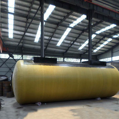 235B FRP Fiberglas Yağ Tankı Çift Duvar Antikorozif 1000 Litre Yeraltı