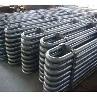 SS304 Bobin Borulu Eşanjör 50kw Korozyon Önleyici Kanatlı