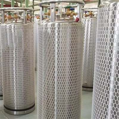 175l Sıvı Oksijen Kriyojenik Dewar Silindir Oksijen Dewar Tankı Toplu Olarak