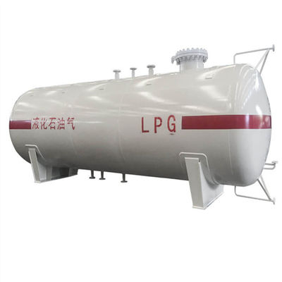 Propan için Yatay 1.77 MPa LPG Gaz Depolama Tankı