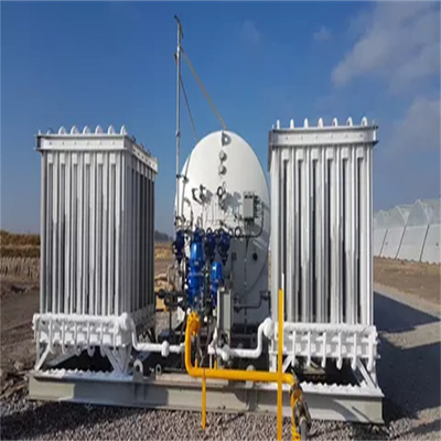 5m3 Lo2 Mikro Bulk Tank Kriyojenik Sıvı Depolama Gazlaştırıcı Microbulk Tank