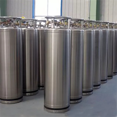 Sıvı Oksijen Kriyojenik Dewar Silindir Tankı Dewar Kriyojenik Gaz Silindir
