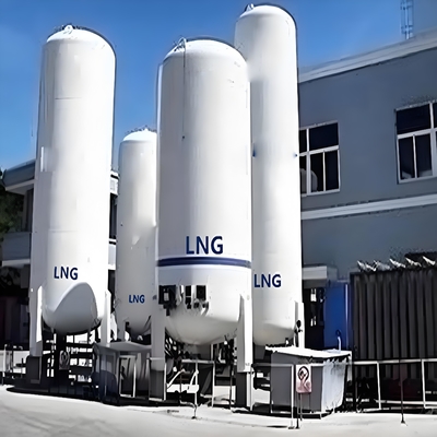 En iyi yalıtım performansı LNG dikey kriyojenik depolama tankları Gelişmiş teknoloji
