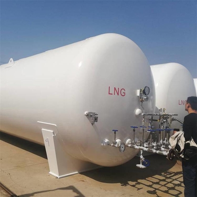 5-200m3 LNG Yatay Kriyojenik Depolama Tankı İzole Optimal Performans