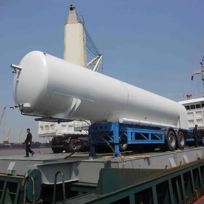 Q345R Kriyojenik Sıvı Karbondioksit Depolama Tankları 20m3