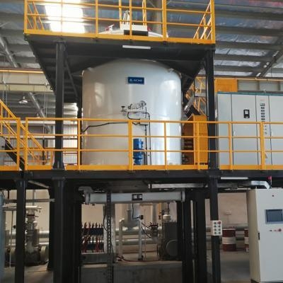 1000L 3000L 5000L Dikey Kriyojenik Depolama Tankı Sıvı Oksijen Azot İçin
