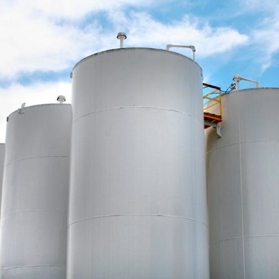 Vertikal Endüstriyel Ham Petrol / Dizel Yakıt / Ağır Yakıt Yağı Depolama Tankı 300 M3-10000 M3