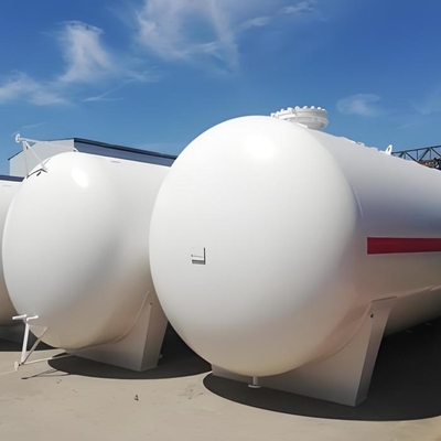Gelişmiş Güvenli Kriyojenik Lpg Depolama Tankı 10 metrekapitalı ve 20000 litre hacimli