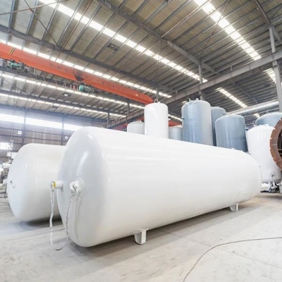 Kimya Endüstrisi için 50m3 0.8Mpa Yatay Kriyojenik LNG Depolama Tankı