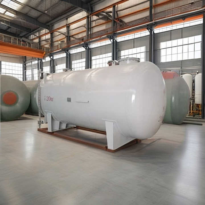 Lpg istasyonunun kurulması için 40 tonluk Lpg gaz depolama tankı
