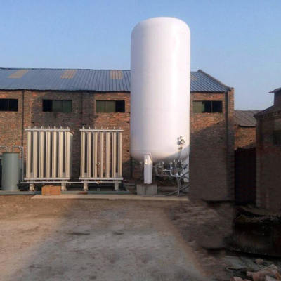 ASME Endüstriyel Paslanmaz Çelik Sıvı ve Kriyojenik Depolama Tankı