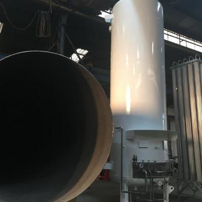 Yeni 5-200m3 Stainless Steel Sıvı Kriyojenik Depolama Tankı