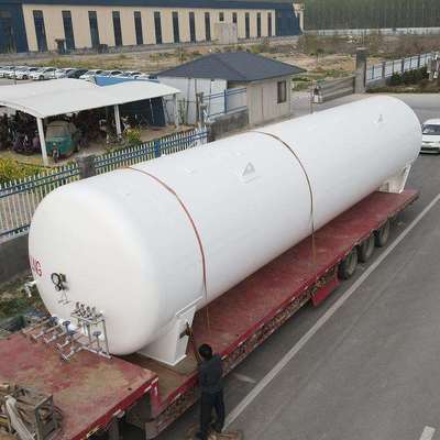 5 ton 10 ton 20 ton ve 100 ton kriyojenik sıvı endüstriyel gaz depolama tankı
