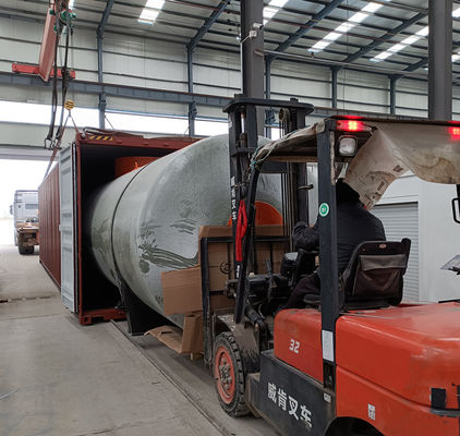 Alüminyum alaşımı, petrol taşımacılığı için kriyojenik depolama tankı -196°C-100°C