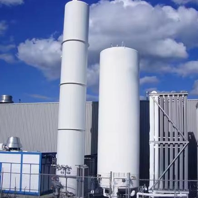 1.84MPa Kriyojenik Depolama Tankı 2438mm Genişlik Vakum Toz Yalıtımı