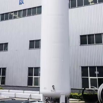 1.84MPa Kriyojenik Depolama Tankı 2438mm Genişlik Vakum Toz Yalıtımı