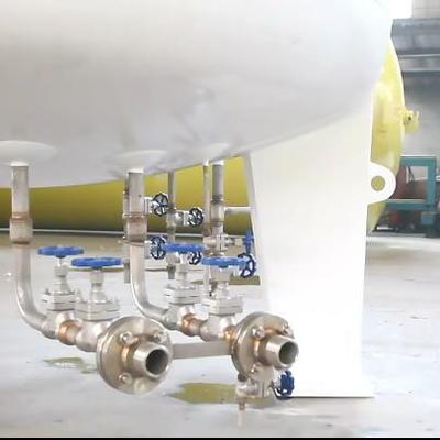 30 m³ 8 Bar Kriyojenik Sıvı Depolama Tankı (LN₂)