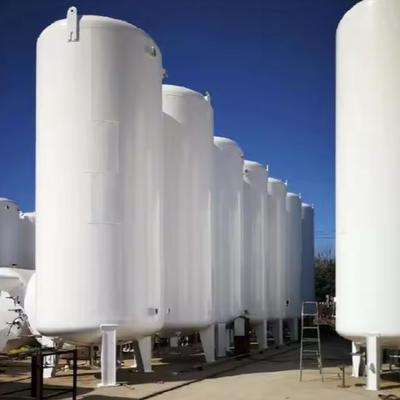 50m3 8bar ASME Paslanmaz Çelik Kriyojenik Depolama Tankı