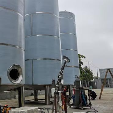 50m³ LNG Depolama Tankı 0.5-25 Bar Basınç Aralığı