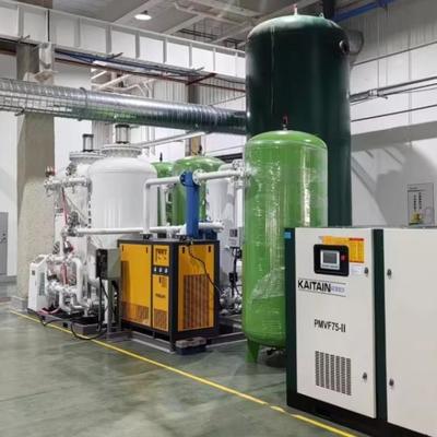 2025 VPSA PSA Oksijen Jeneratörü 150Bar Dolgu Basıncı 42Nm3/saat Çıkış ve 0.04-0.06Mpa Çıkış Basıncı