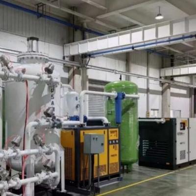 %99,999 Yüksek Saflıkta 90nm3/Saat Cam Üretimi PSA Azot Jeneratörü, ≤-40℃ Çiğlenme Noktası ile