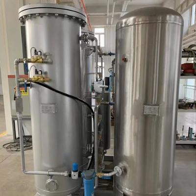 %99,999 Yüksek Saflıkta 90nm3/Saat Cam Üretimi PSA Azot Jeneratörü, ≤-40℃ Çiğlenme Noktası ile