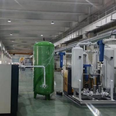 %99,999 Yüksek Saflıkta 90nm3/Saat Cam Üretimi PSA Azot Jeneratörü, ≤-40℃ Çiğlenme Noktası ile