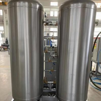Endüstriyel Kullanım için 0.1-0.8Mpa Basınç Aralığı ve 3-2000Nm3/saat Akış Hızına Sahip Geniş Kapasiteli PSA Azot Jeneratörü