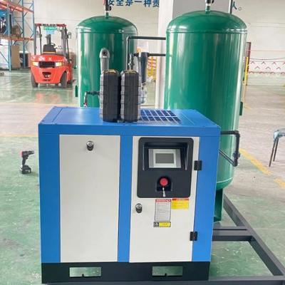 Küçük Paslanmaz Çelik PSA Azot Jeneratörü Daha Düşük Bakım Maliyetiyle N2 Gaz Yapım Makinesi