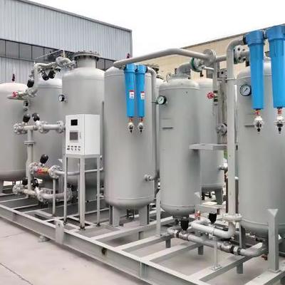 Tıbbi oksijen tedarik için PLC kontrol sistemi ve paslanmaz çelik yapısıyla hastane özel PSA oksijen jeneratörü