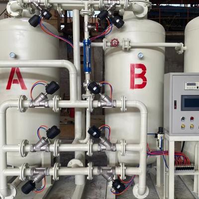 Tıbbi oksijen tedarik için PLC kontrol sistemi ve paslanmaz çelik yapısıyla hastane özel PSA oksijen jeneratörü