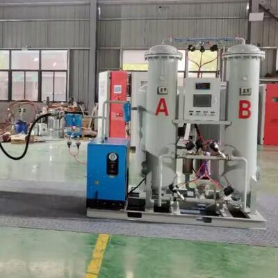 Paslanmaz Çelik Kesim için 16 bar Çıkış Basınçlı 60Nm³/saat %99,99 Saflıkta PSA Azot Jeneratörü