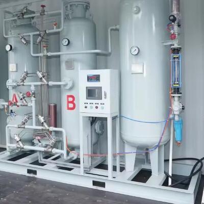 Cam Üretimi için %99,999 Yüksek Saflıkta 90Nm3/saat PSA Azot Jeneratörü