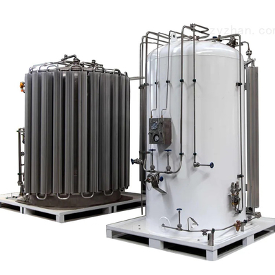 Argon Mikro Dökme Tanklar Q345R Kriyojenik Oksijen Mikrobulk Azot 0.8mpa