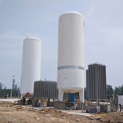 10000 - 500000 Litre Kriyojenik Depolama Tankı 0.84MPa Kimyasal
