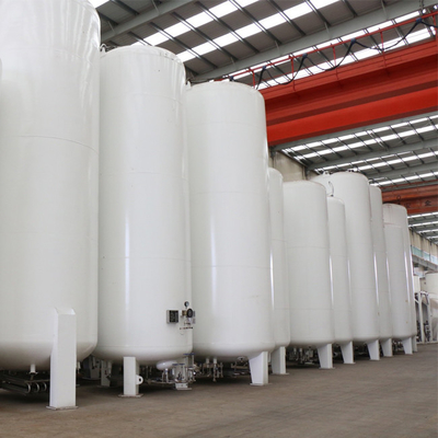 25m3 Sıvı Azot Depolama Gemisi 8 Bar 15000 Litre LNG Mermi Tankları