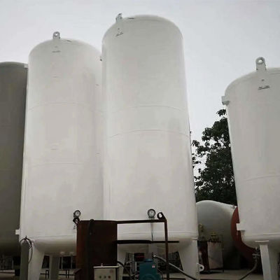 15m3 Sıvı Azot Depolama Konteyner Tesisleri 2.16mpa Vakum Çift Katmanlı