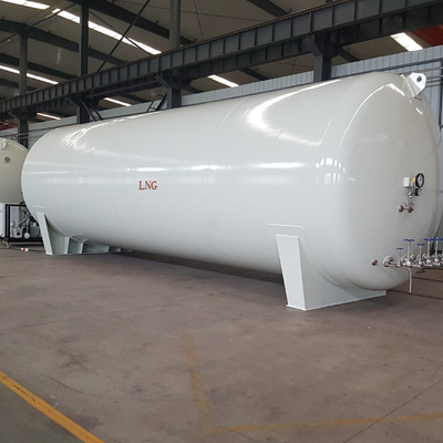 Yatay Kriyojenik Depolama Tankı 20m3 0.8mpa Paslanmaz Çelik