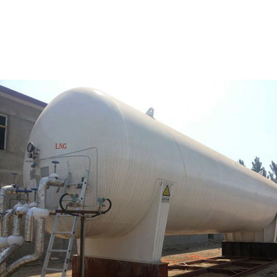Yatay Kriyojenik Depolama Tankı 20m3 0.8mpa Paslanmaz Çelik